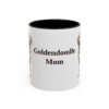 11oz Goldendoodle Dog Mom Mug, Vintage Sketch Coffee Mug, Dog Mom Gift