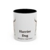11oz Harrier Dog Latin Mug, Vintage Dog Coffee Mug, Dog Lover Gift