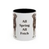 11oz Funny Springador Mug, Vintage Dog Coffee Mug, Dog Lover Gift