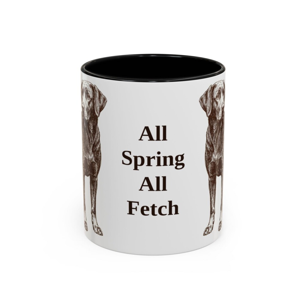 11oz Funny Springador Mug, Vintage Dog Coffee Mug, Dog Lover Gift