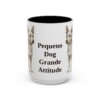 15oz Funny Portuguese Podengo Pequeno Mug, Vintage Dog Coffee Mug, Dog Lover Gift