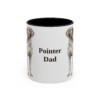 11oz Pointer Dog Dad Mug, Vintage Sketch Coffee Mug, Dog Dad Gift