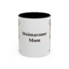 11oz Weimaraner Dog Mom Mug, Vintage Sketch Coffee Mug, Dog Mom Gift