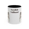 11oz Swedish Vallhund Mug, Vintage Dog Portrait Coffee Mug, Dog Lover Gift