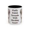 11oz Funny Polish Lowland Sheepdog Mug, Vintage Dog Coffee Mug, Dog Lover Gift