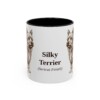 11oz Silky Terrier Latin Mug, Vintage Dog Coffee Mug, Dog Lover Gift