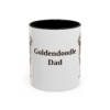11oz Goldendoodle Dog Dad Mug, Vintage Sketch Coffee Mug, Dog Dad Gift