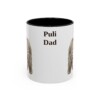 11oz Puli Dog Dad Mug, Vintage Sketch Coffee Mug, Dog Dad Gift