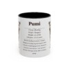 11oz Pumi Mug, Illustrated Dog Breed Facts Coffee Mug, Vintage Dog Keepsake Gift