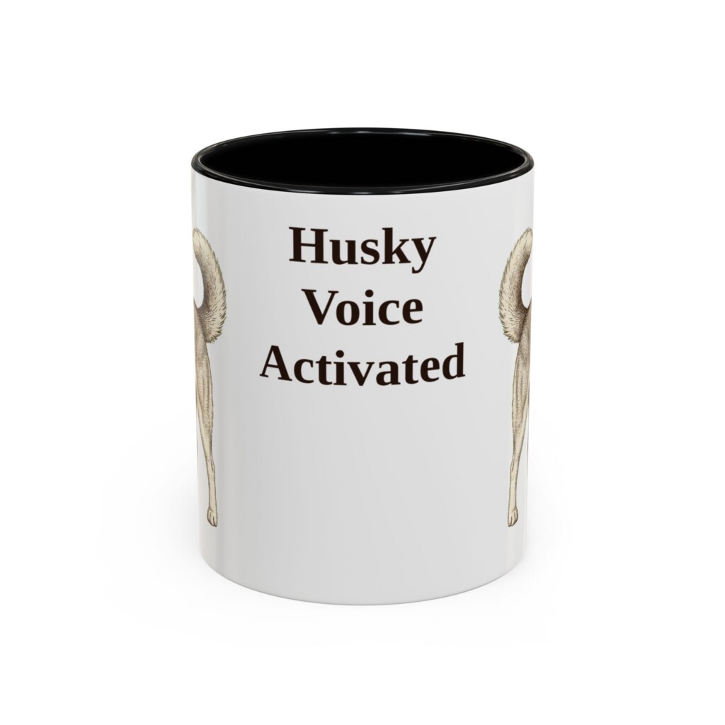 11oz Funny Siberian Husky Mug, Vintage Dog Coffee Mug, Dog Lover Gift