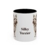 11oz Silky Terrier Mug, Vintage Dog Portrait Coffee Mug, Dog Lover Gift