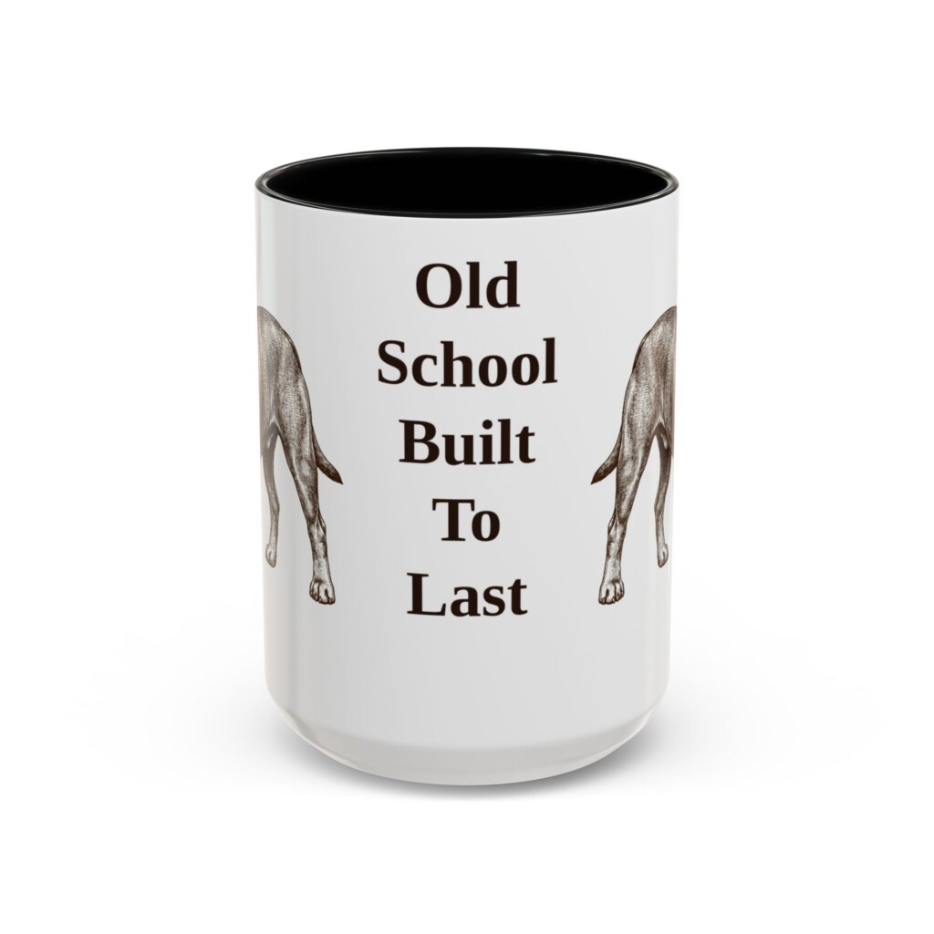 15oz Funny Olde English Bulldogge Mug, Vintage Dog Coffee Mug, Dog Lover Gift