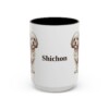 9894053050961198513_2048.jpeg 15oz Shichon Mug, Vintage Dog Portrait Coffee Mug, Dog Lover Gift