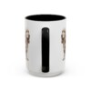 15oz American Cocker Spaniel Mug, Black, back view