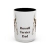 9985276876244604372_2048.jpeg 15oz Russell Terrier Dog Dad Mug, Vintage Sketch Coffee Mug, Dog Dad Gift