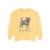Affenpinscher Sweatshirt, Butter, front view