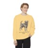 Affenpinscher Dad Sweatshirt, Butter, person 1 front