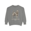 Affenpinscher Dad Sweatshirt, Grey, front view