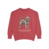 Affenpinscher Latin Sweatshirt, Crimson, front view
