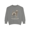 Affenpinscher Latin Sweatshirt, Grey, front view