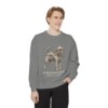 Affenpinscher Latin Sweatshirt, Grey, person 1 front