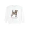 Affenpinscher Latin Sweatshirt, White, front view