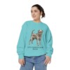 Affenpinscher Mom Sweatshirt, Chalky Mint, person 2 front