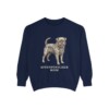 Affenpinscher Mom Sweatshirt, True Navy, front view