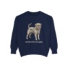 Affenpinscher Sweatshirt, True Navy, front view