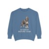 Afghan Hound Dad Sweatshirt, Blue Jean, front view