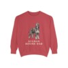 Afghan Hound Dad Sweatshirt, Crimson, front view