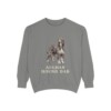 Afghan Hound Dad Sweatshirt, Grey, front view