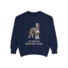 Afghan Hound Dad Sweatshirt, True Navy, front view