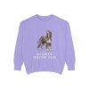 Afghan Hound Dad Sweatshirt, Violet, front view