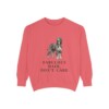 Afghan Hound Humor Sweatshirt, Watermelon, front view