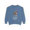 Afghan Hound Mom Sweatshirt, Blue Jean, front view