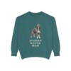 Afghan Hound Mom Sweatshirt, Blue Spruce, front view