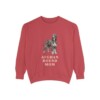 Afghan Hound Mom Sweatshirt, Crimson, front view