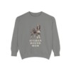 Afghan Hound Mom Sweatshirt, Grey, front view