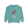 Afghan Hound Mom Sweatshirt, Seafoam, front view