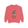 Afghan Hound Mom Sweatshirt, Watermelon, front view
