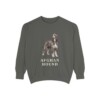 Afghan Hound Sweatshirt, Pepper, front view