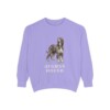 Afghan Hound Sweatshirt, Violet, front view
