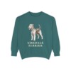 Airedale Terrier Sweatshirt, Blue Spruce, front view
