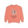 Airedale Terrier Dad Sweatshirt, Terracotta, front view