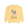 Airedale Terrier Humor Sweatshirt, Butter, front view