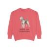 Airedale Terrier Humor Sweatshirt, Watermelon, front view