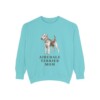 airedale-terrier-sweatshirt-mom-chalky-mint Airedale Terrier Mom Sweatshirt, Chalky Mint, front view