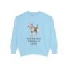airedale-terrier-sweatshirt-mom-chambray Airedale Terrier Mom Sweatshirt, Chambray, front view