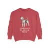 airedale-terrier-sweatshirt-mom-crimson Airedale Terrier Mom Sweatshirt, Crimson, front view